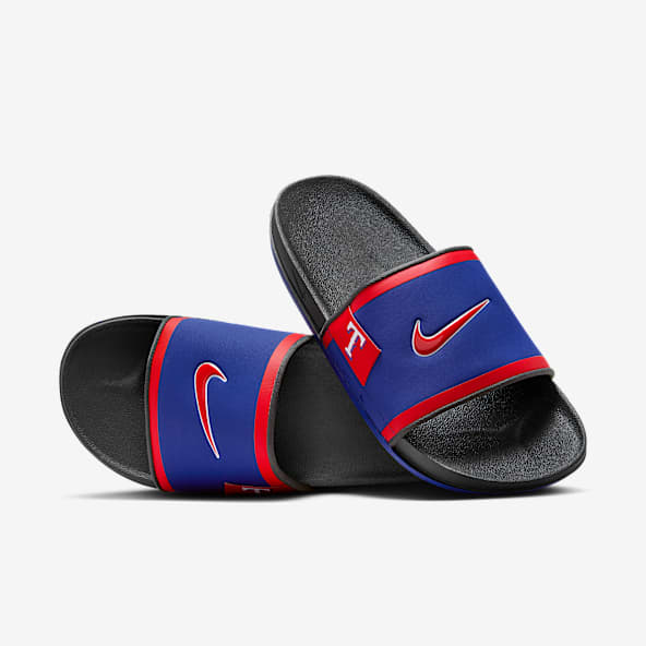 Blue Sandals Slides. Nike